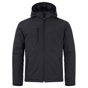 Clique Mens Padded Soft Shell Jacket / Black